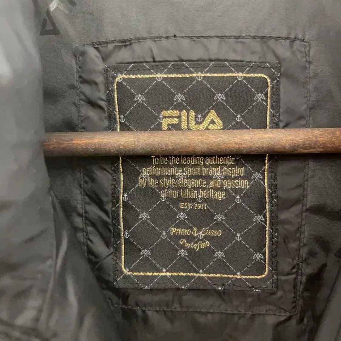 필라 검골 오리털 덕다운 패딩 조끼 95 C06974 상품이미지5