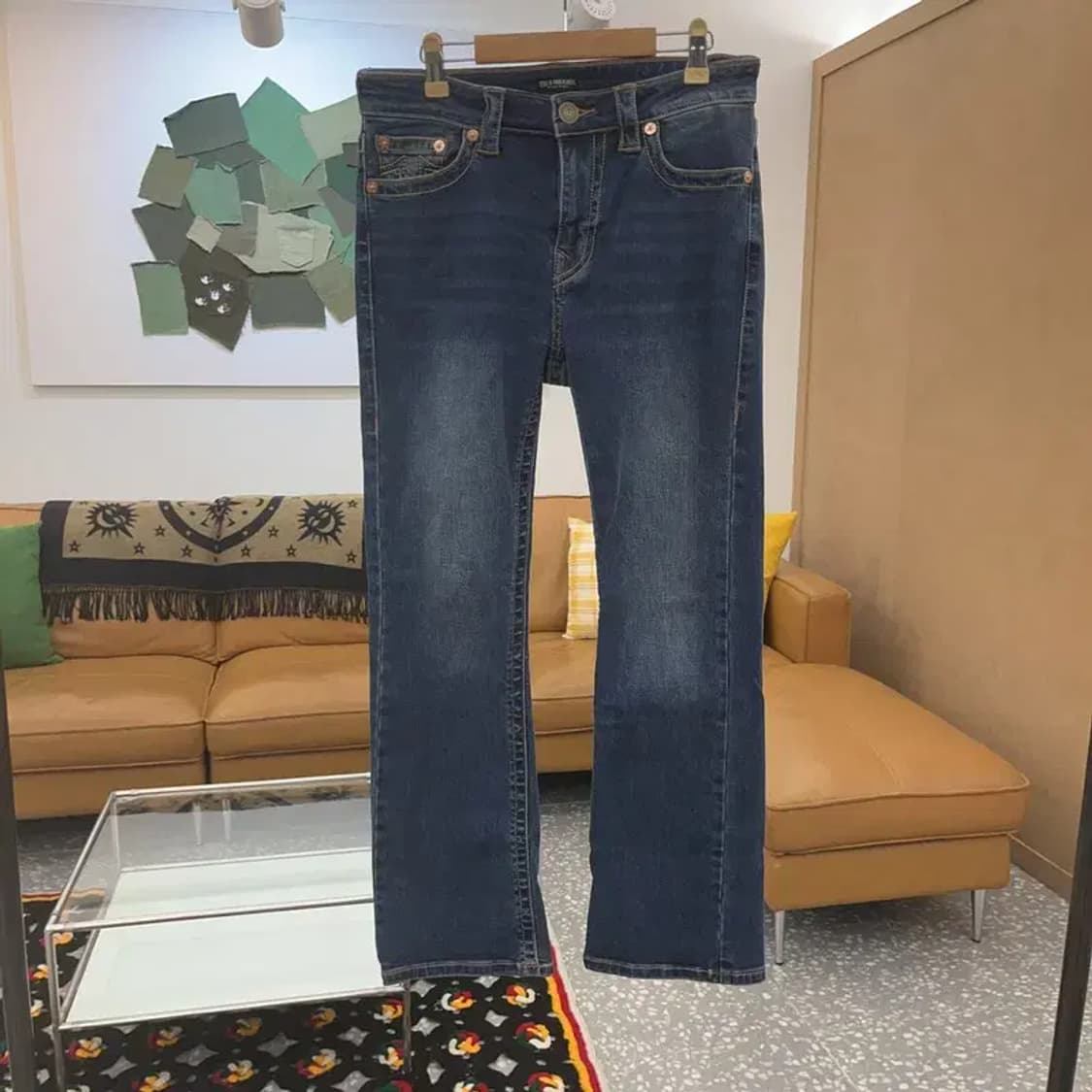 트루릴리전 Y2K 데님 청바지 28인치 C06995 상품이미지3