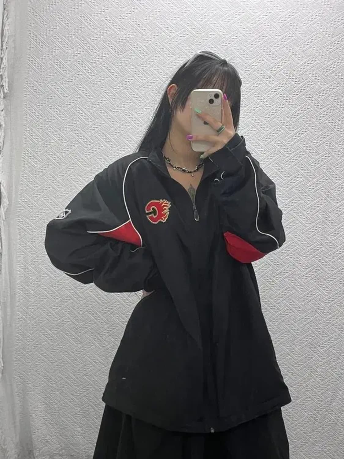 리복 CALGARY 올드스쿨 바람막이 자켓 110 C06964 상품이미지2