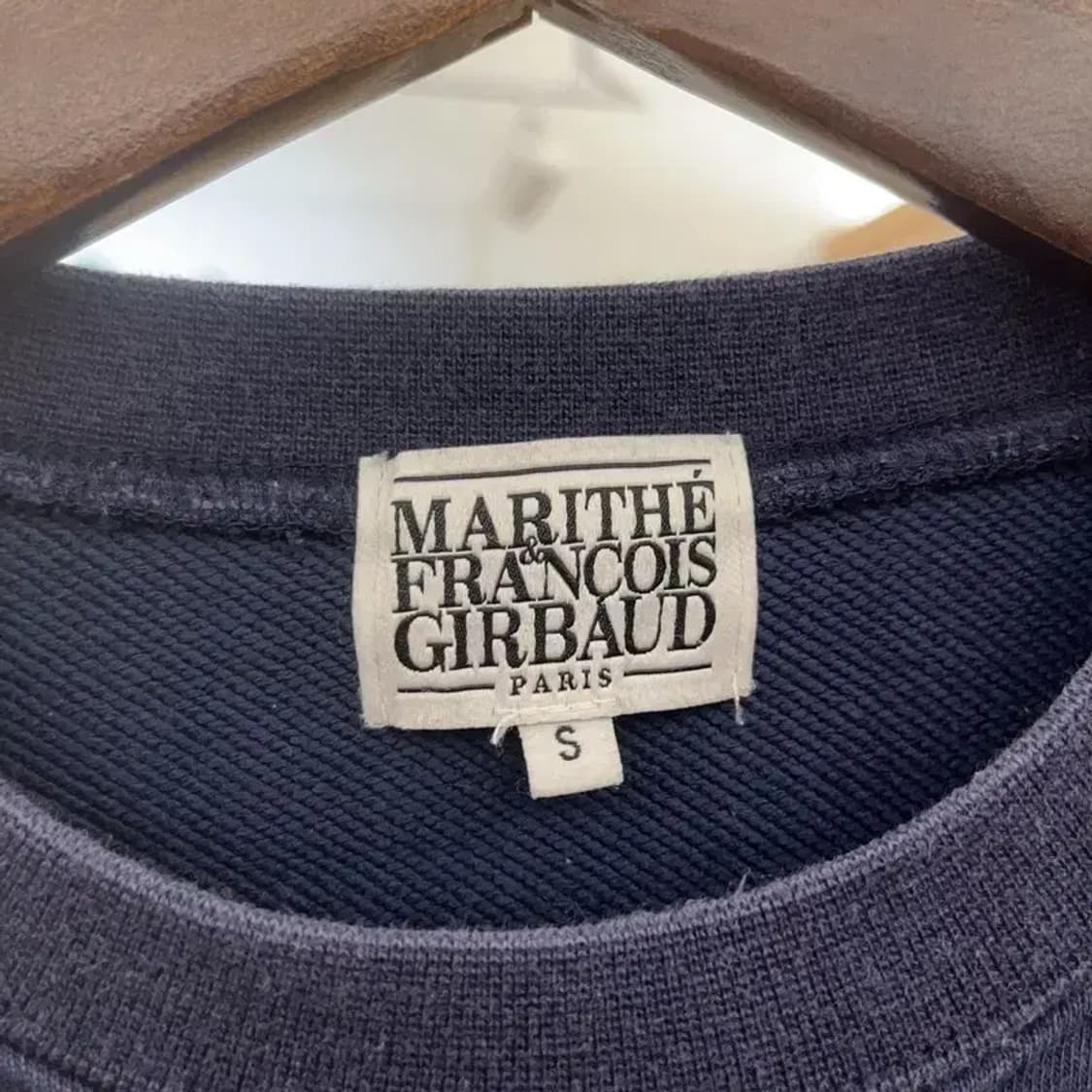 마리떼프랑소와저버 빅로고 크롭 스웻셔츠 맨투맨 S C06970 상품이미지5