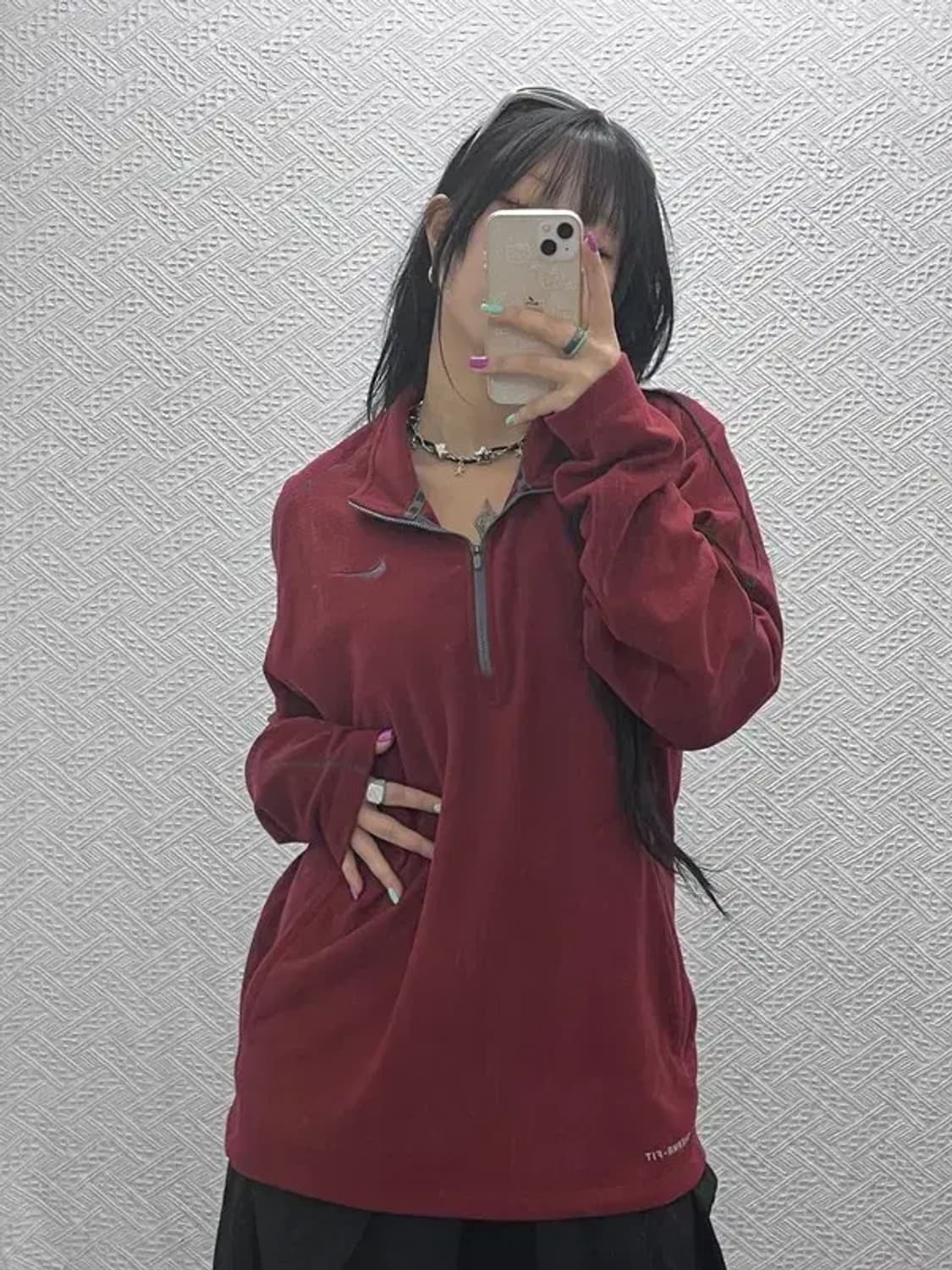 나이키 써마핏 반집업 스웻셔츠 맨투맨 L C06973 상품이미지2