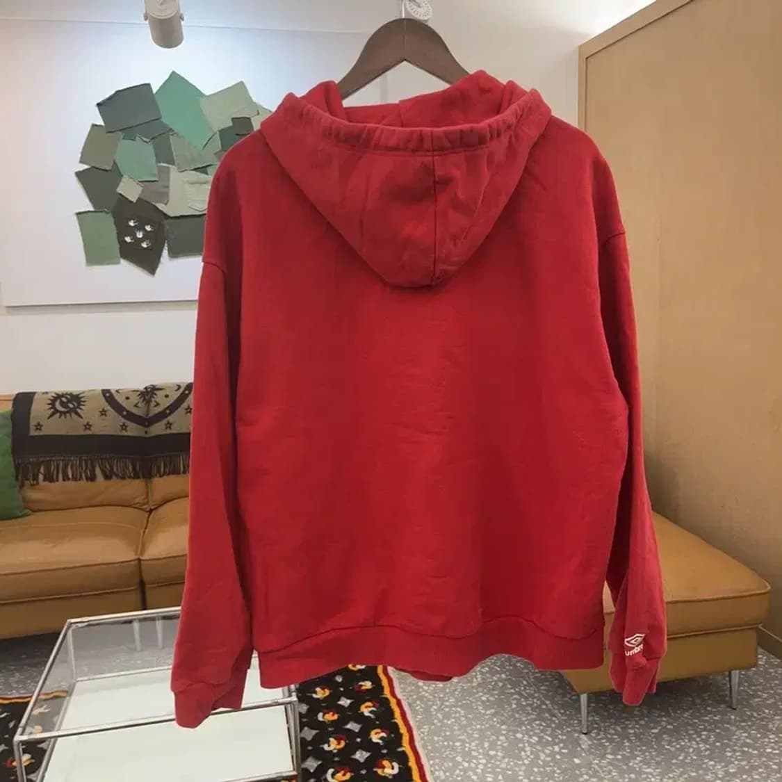 엄브로 캐주얼 빅로고 후드티 100 C06968 상품이미지4