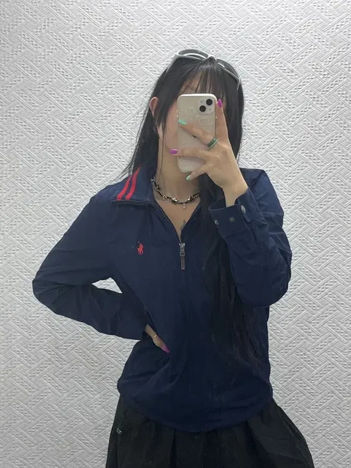 폴로 랄프로렌 자수로고 블루종 페리자켓 S C06965 상품이미지1