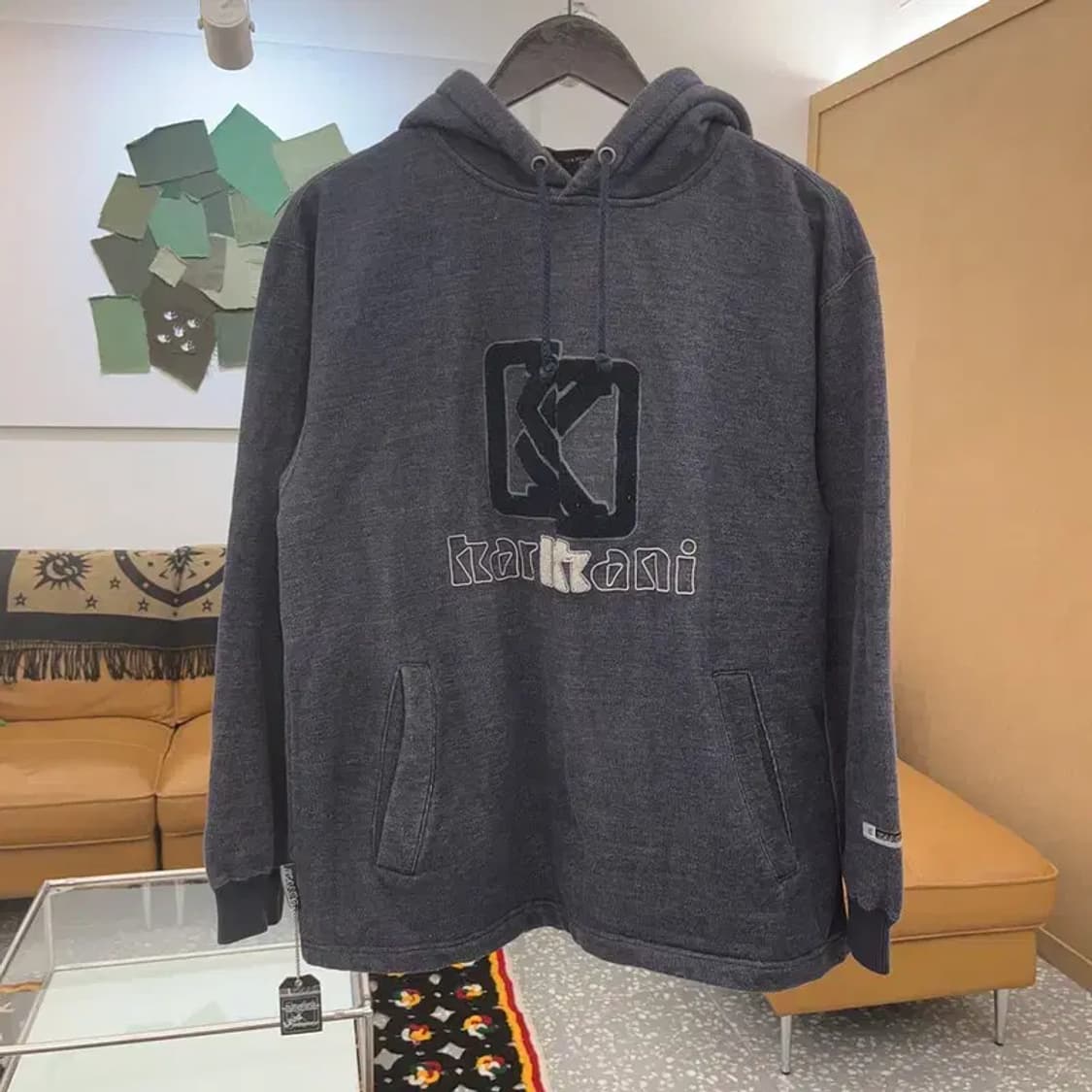 칼카니 캐주얼 빅로고 후드티 M C06982 상품이미지3