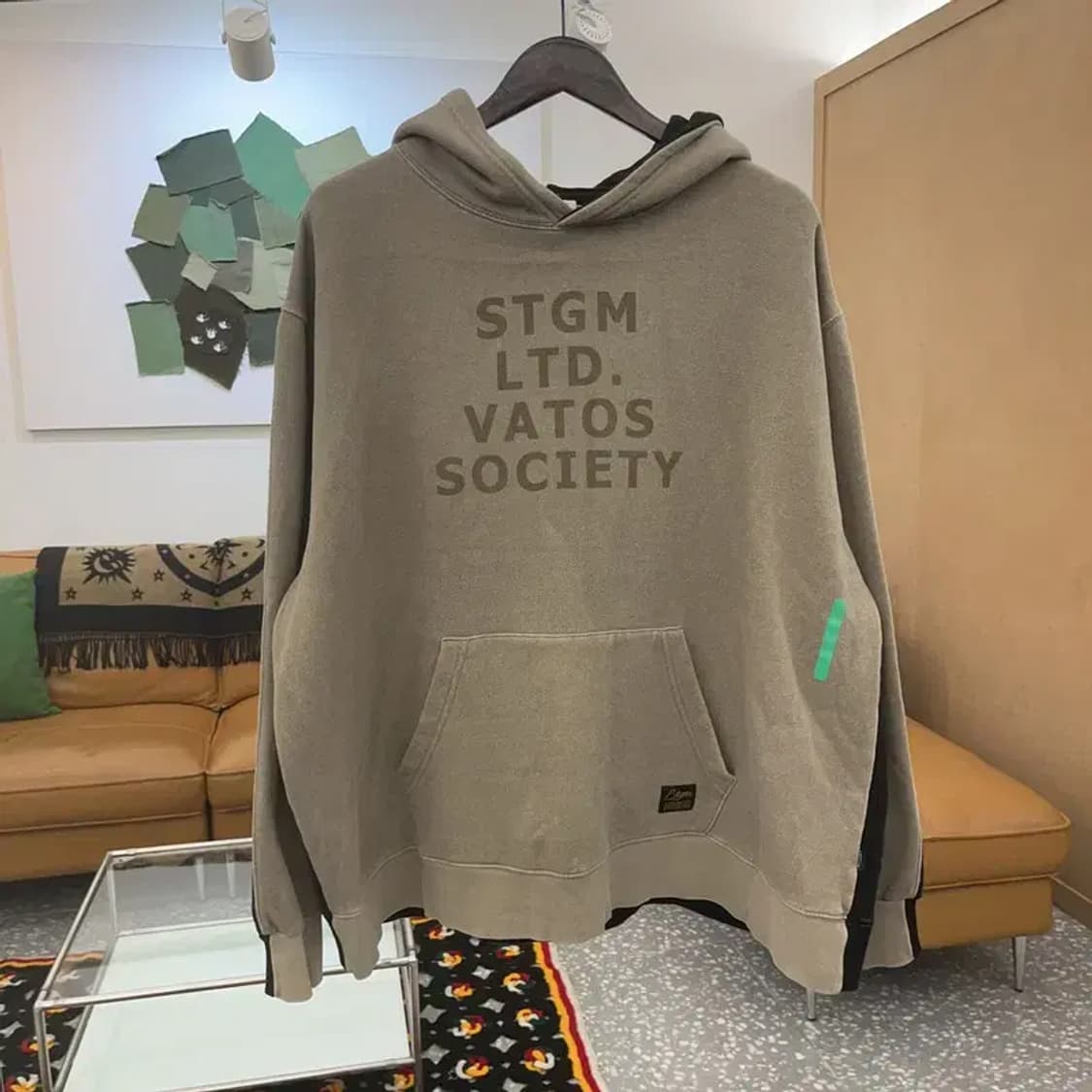 스티그마 오버사이즈 헤비 스웻 후드티 L C06985 상품이미지3