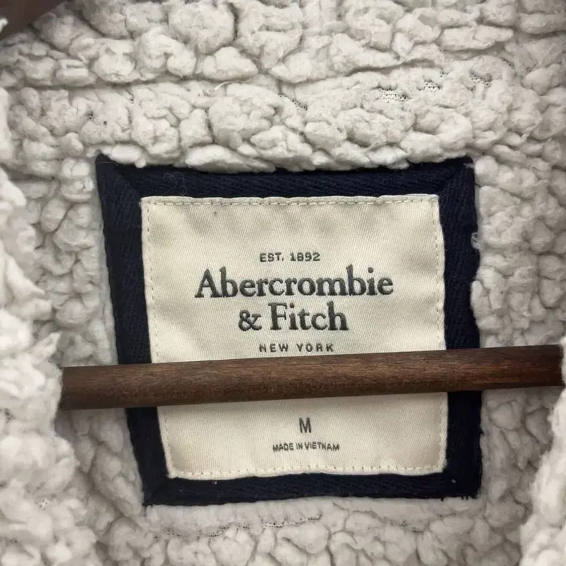 아베크롬비 Y2K 빈티지 양털 후드집업 M C06984 상품이미지5