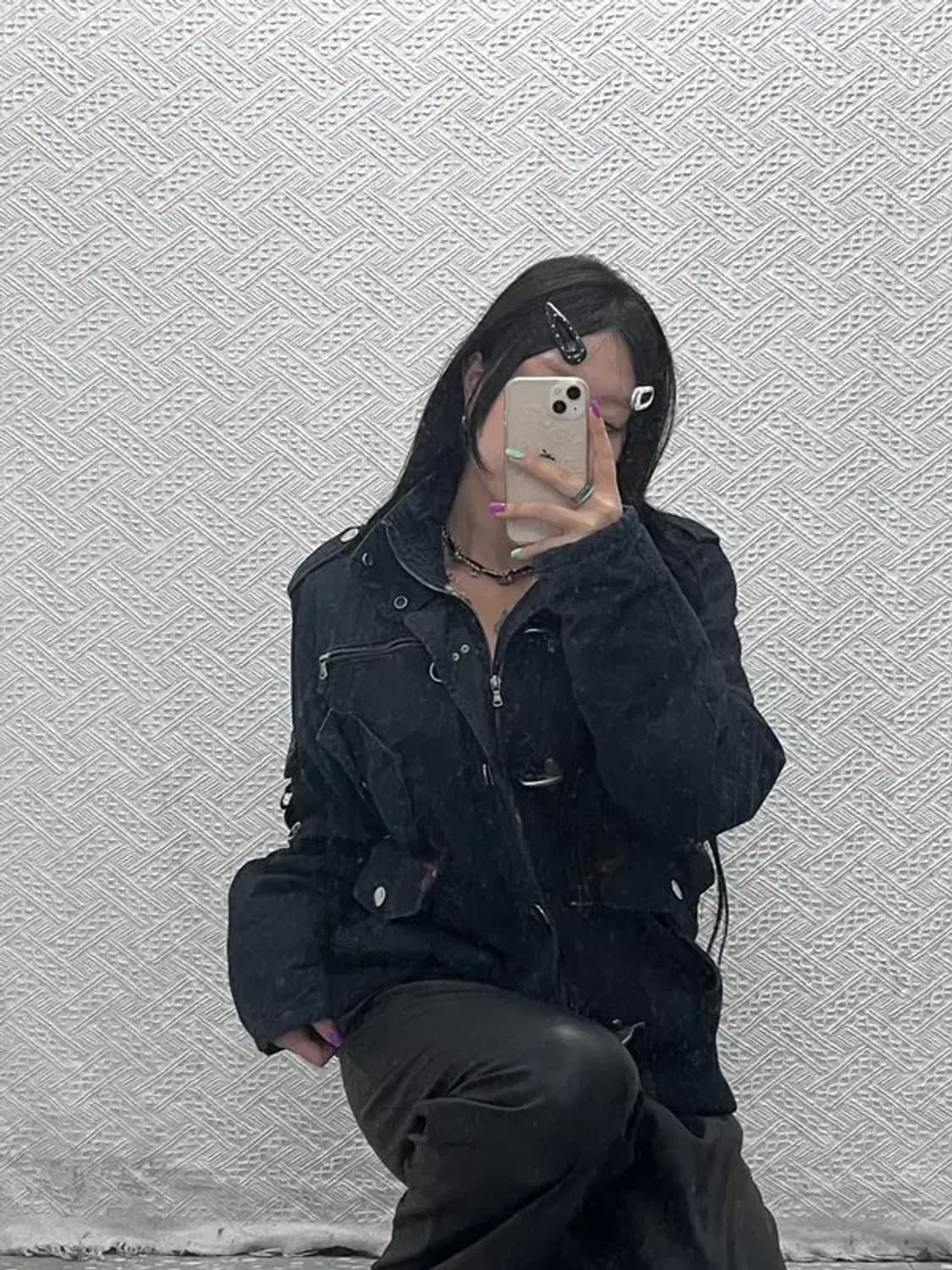 아메리칸이글 밀리터리 트러커 양털 자켓 L C07001 상품이미지2