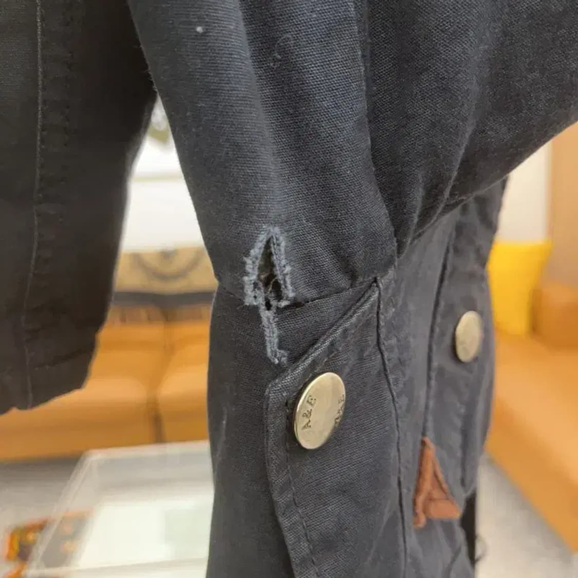 아메리칸이글 밀리터리 트러커 양털 자켓 L C07001 상품이미지7