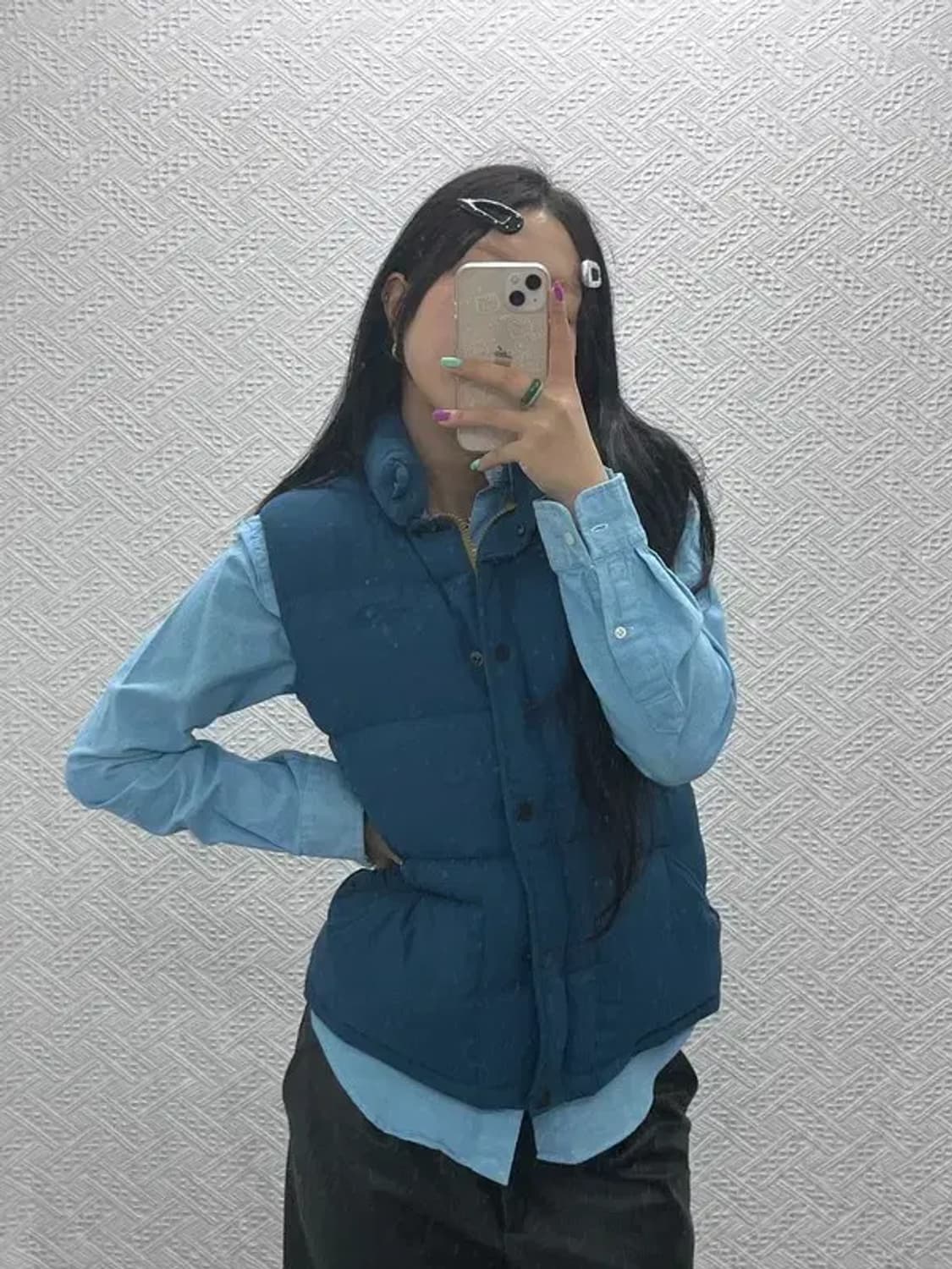 노스페이스 우들라크 구스다운 패딩 조끼 90 C07026 상품이미지2