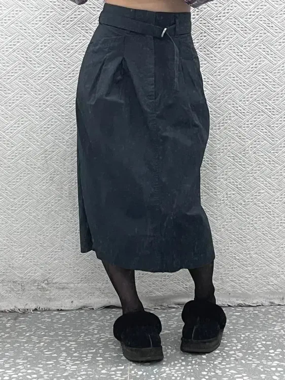 유니클로 U 핀턱 벨티드 페그 스커트 64 C07036 상품이미지2