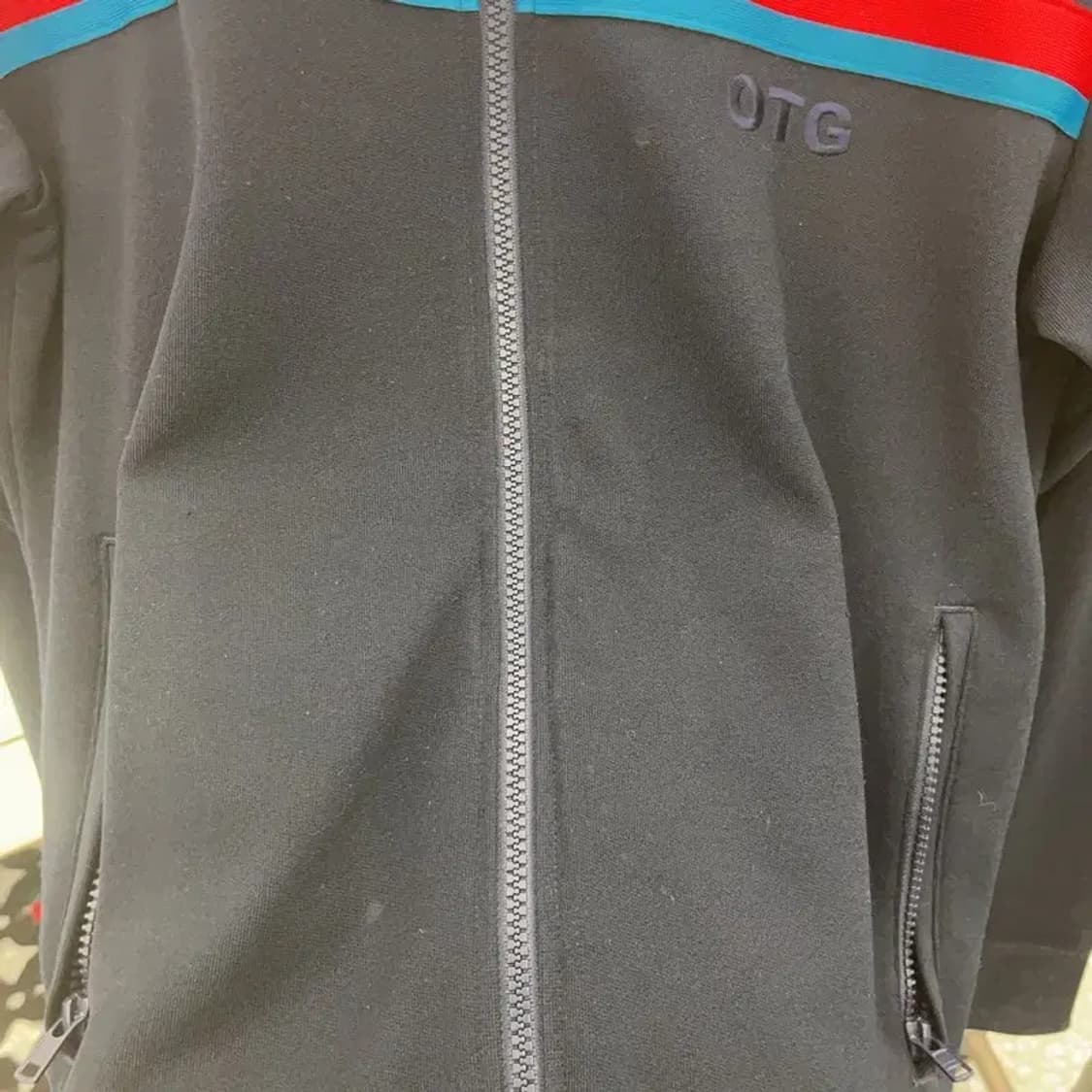 오니츠카 타이거 올드스쿨 배색 라인 져지 집업 100 C06999 상품이미지7