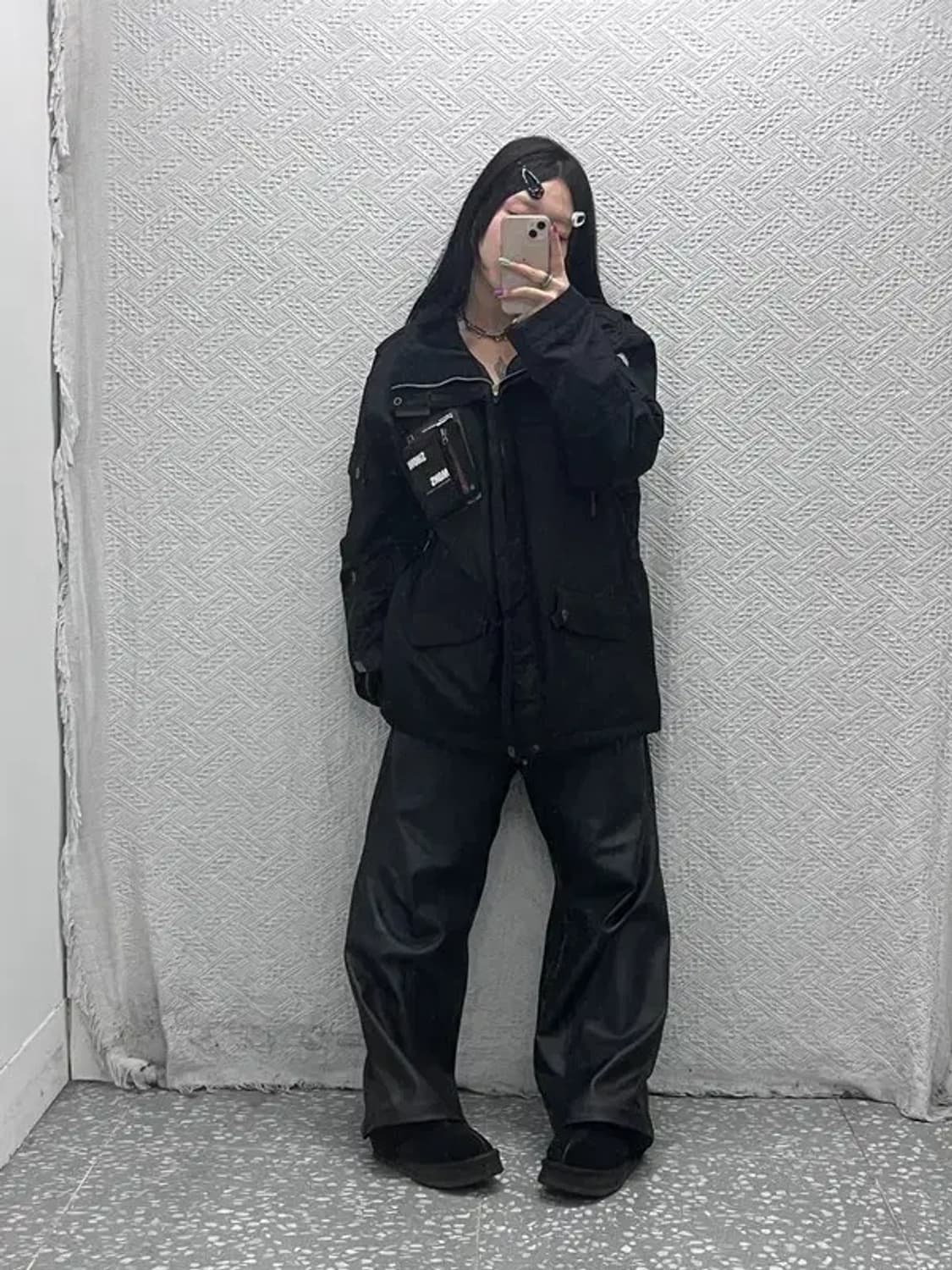 푸부 FUBU 올드스쿨 빈티지 워크웨어 스키 자켓 L C07002 상품이미지2