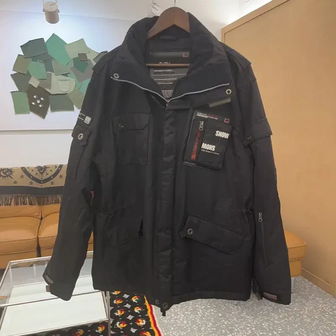 푸부 FUBU 올드스쿨 빈티지 워크웨어 스키 자켓 L C07002 상품이미지3