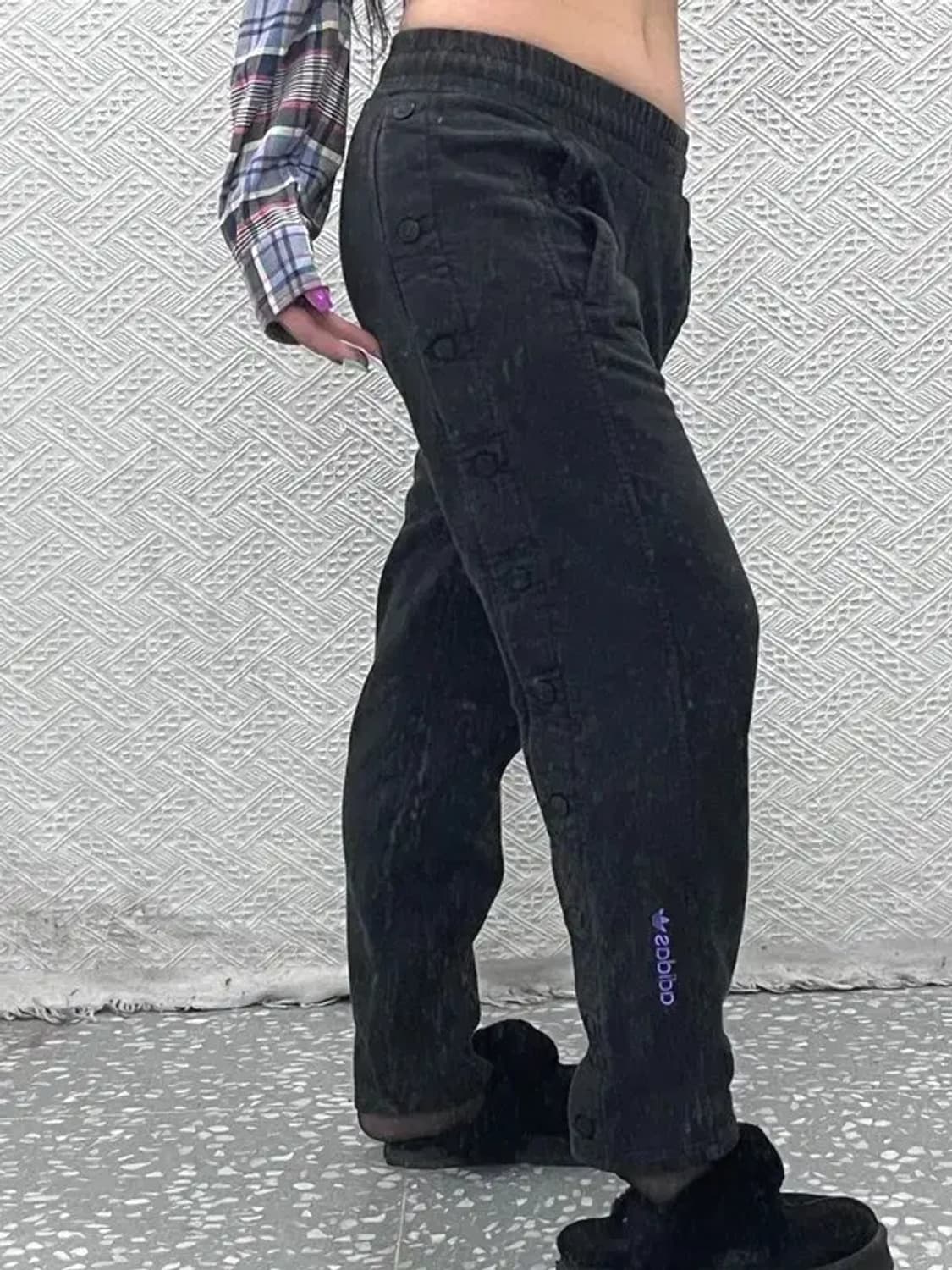 아디다스 아디브레이크 사이드 버튼 트랙 스웻팬츠 XS C07032 상품이미지2