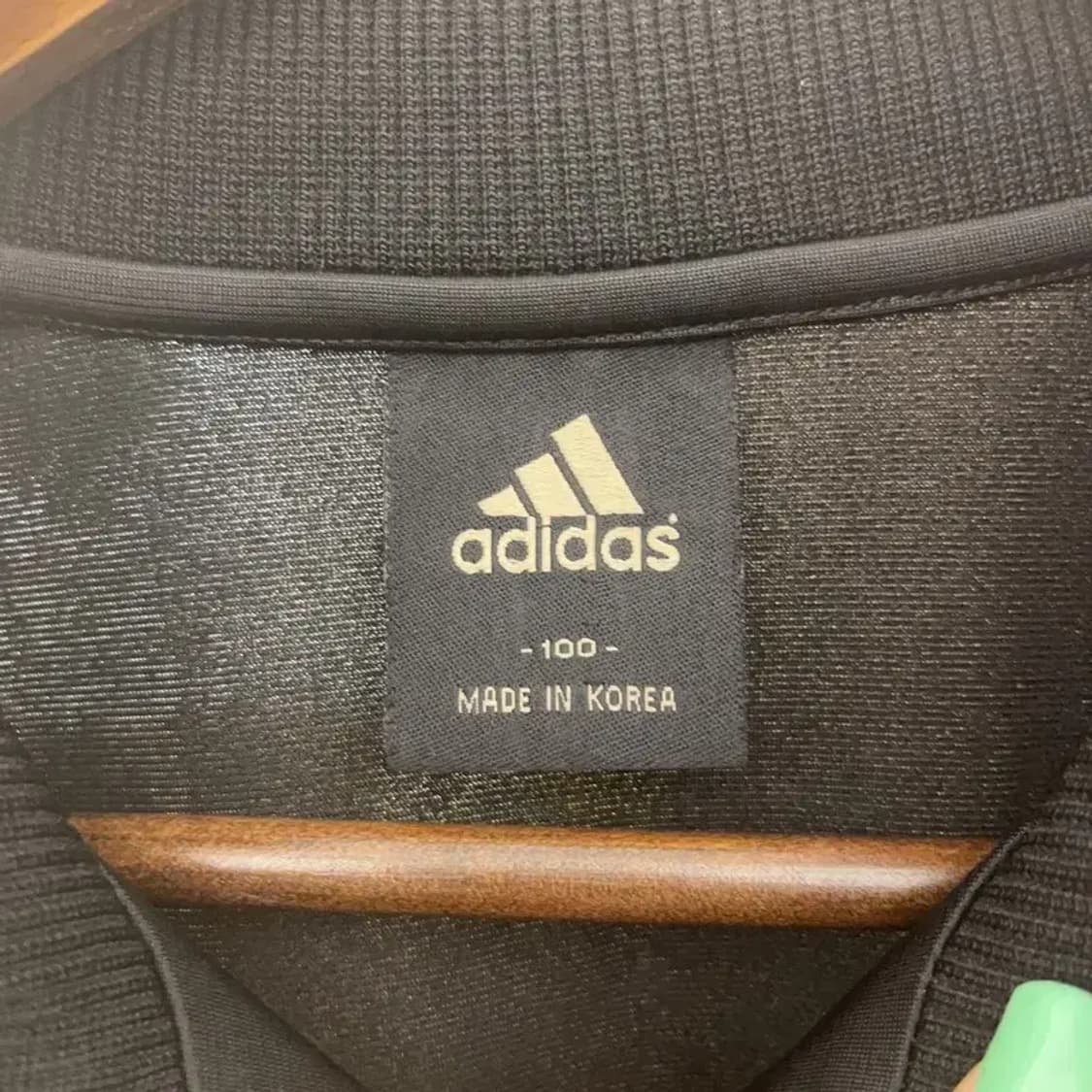 아디다스 Y2K 레트로 큐빅로고 져지 집업 100 C07003 상품이미지5