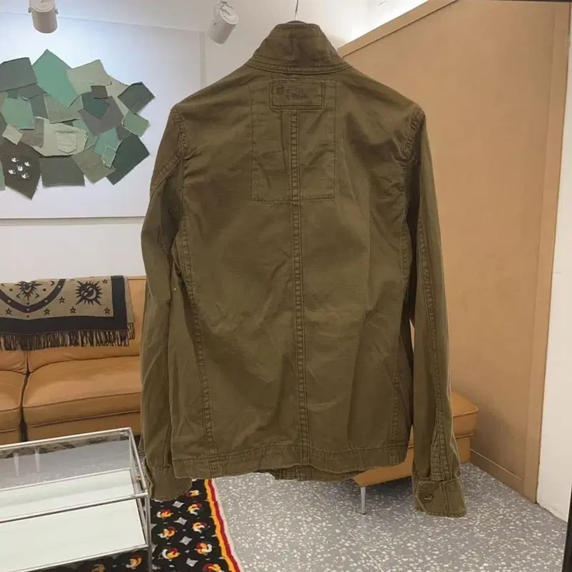 아베크롬비 밀리터리 멀티 포켓 야상 자켓 S C07005 상품이미지4