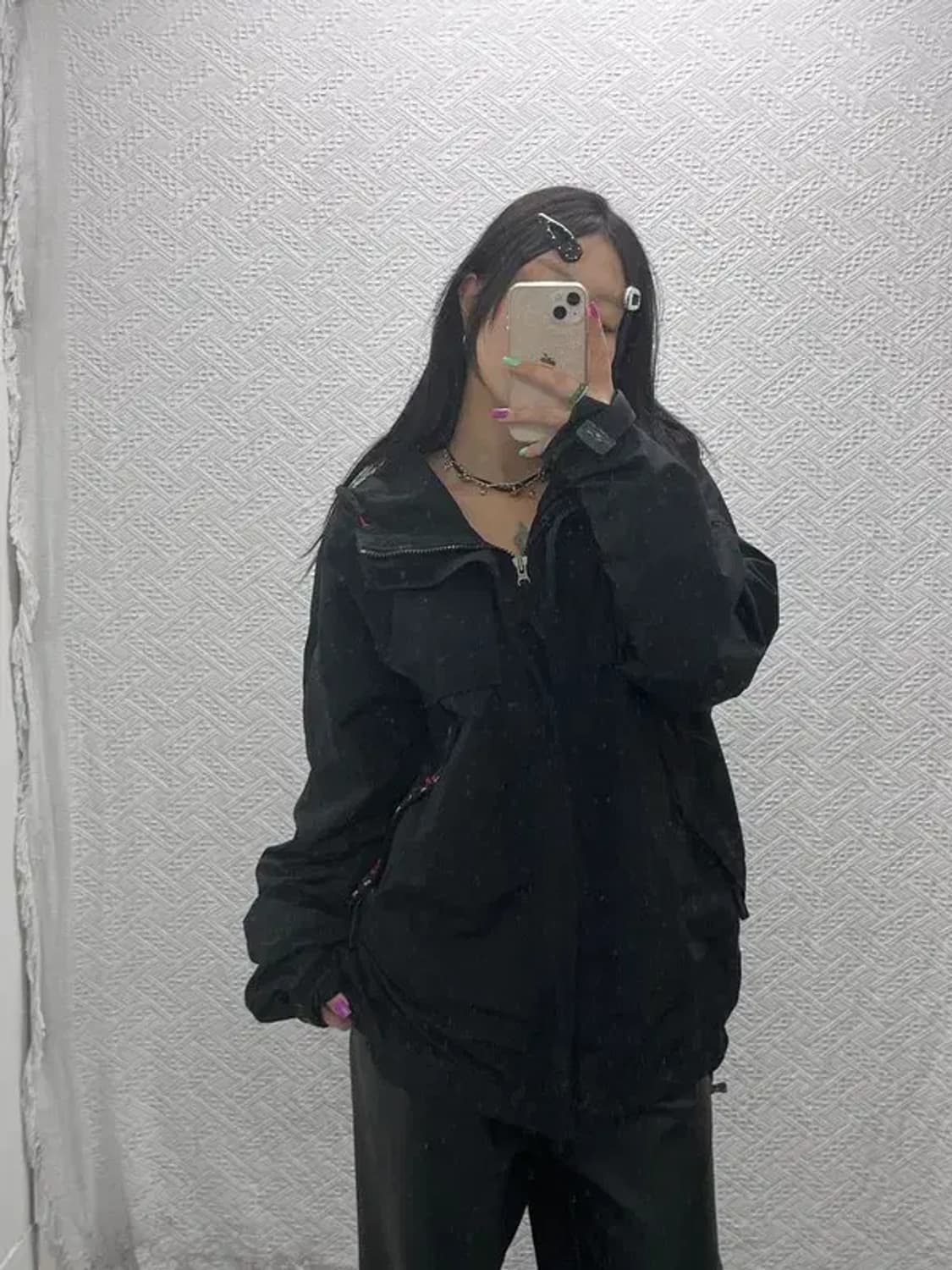 폴로 스포츠 올드스쿨 90's 고프코어 바람막이 자켓 XL C07006 상품이미지2