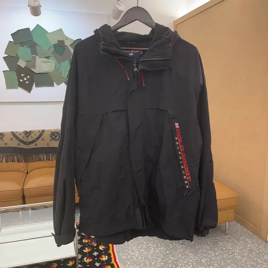 폴로 스포츠 올드스쿨 90's 고프코어 바람막이 자켓 XL C07006 상품이미지3