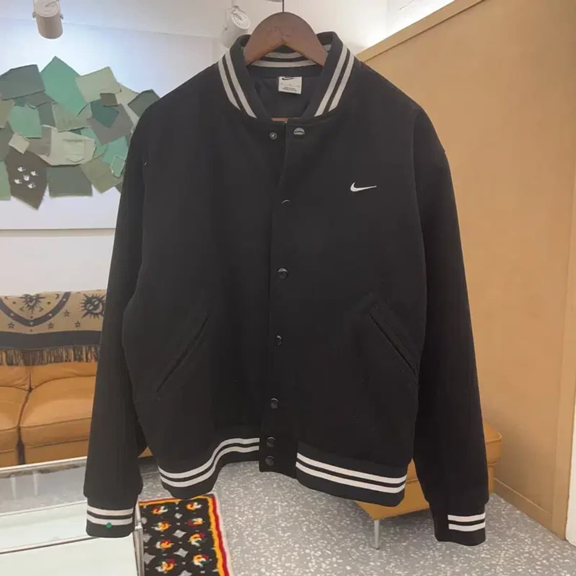 나이키 NSW 어센틱 모던 바시티 자켓 XL C07021 상품이미지3