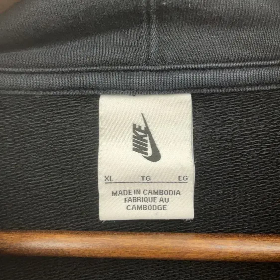 나이키 NRG 빈티지 아방핏 후드티 XL C07046 상품이미지5