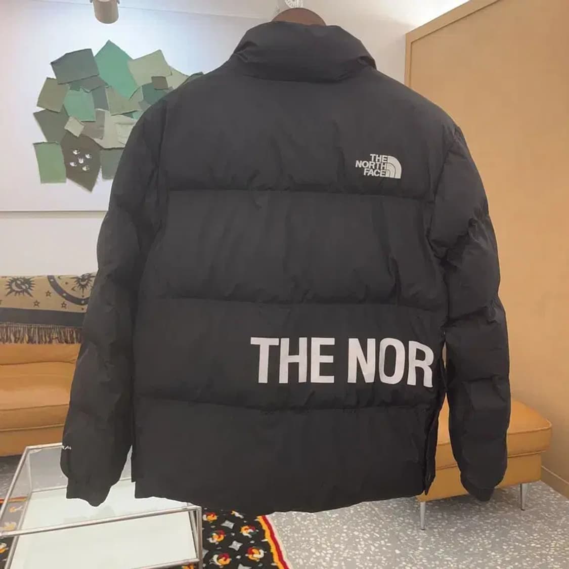 노스페이스 화이트라벨 알칸티볼 빅 레터링 패딩 M C07051 상품이미지4