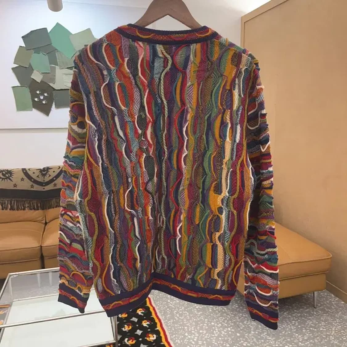 림노스 보헤미안 에스닉 멀티컬러 인디언 울니트 M 105 C07055 상품이미지4