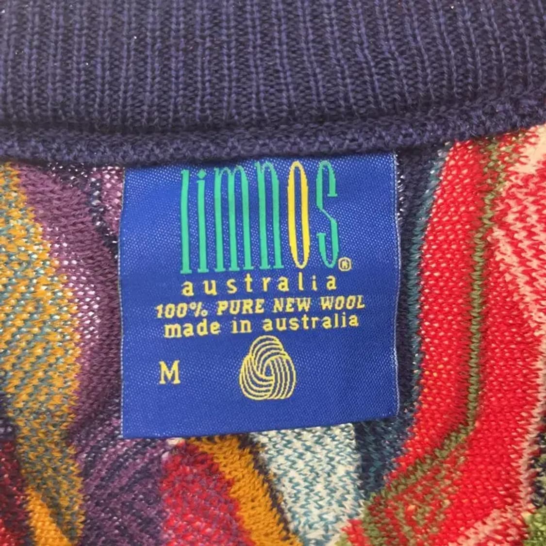 림노스 보헤미안 에스닉 멀티컬러 인디언 울니트 M 105 C07055 상품이미지5