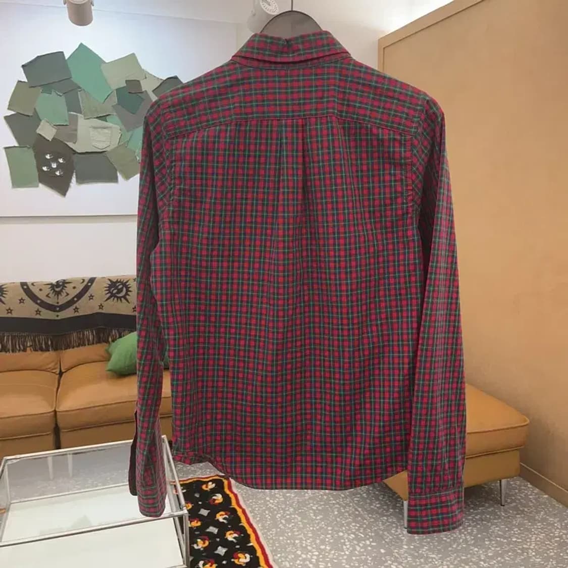 아베크롬비 컨트리 홀리데이 체크 셔츠 S C07062 상품이미지4