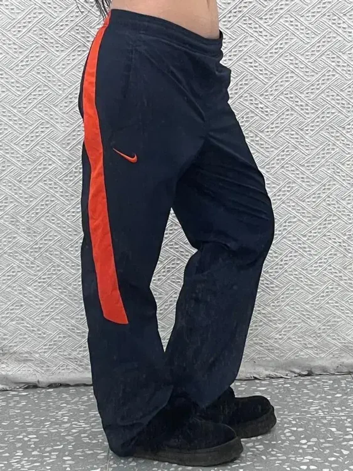 나이키 빈티지 레트로 오렌지 라인 트랙팬츠 M C07069 상품이미지1