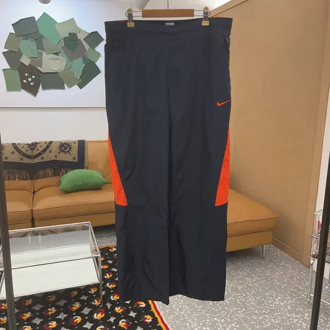 나이키 빈티지 레트로 오렌지 라인 트랙팬츠 M C07069 상품이미지3