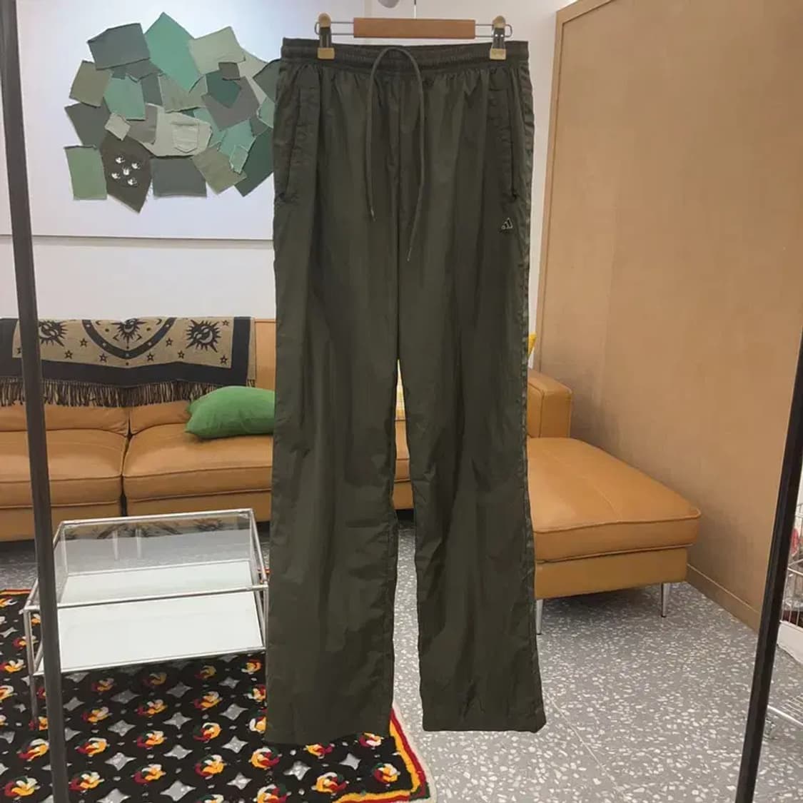 아디다스 스포티 말차 카키 트랙팬츠 90 C07075 상품이미지3