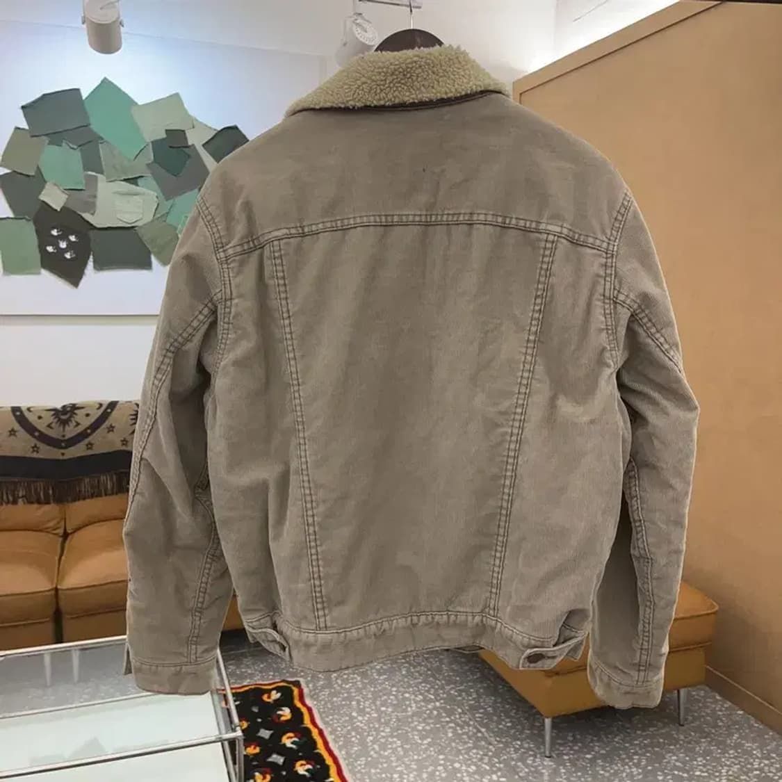 리바이스 빈티지 컨트리 트러커 양털 자켓 S C07048 상품이미지4