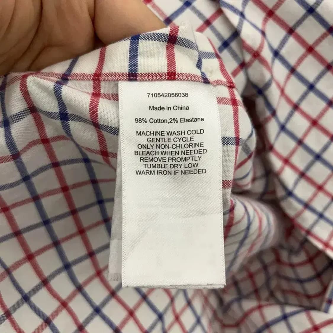 폴로 랄프로렌 파머룩 옥스포드 슬림핏 체크 셔츠 S C07063 상품이미지6