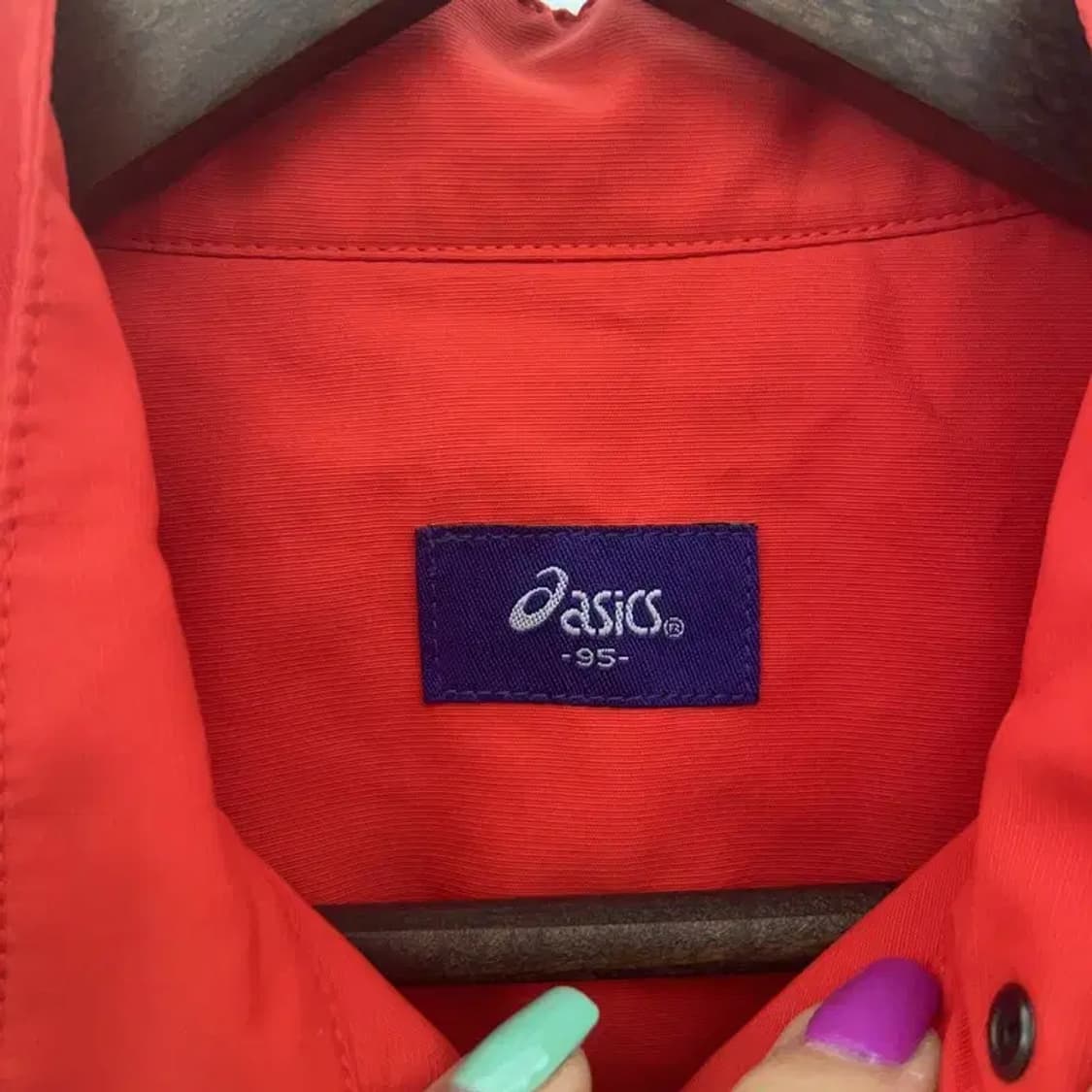 아식스 올드스쿨 모터사이클 레이싱 패치 자켓 95 C07061 상품이미지5