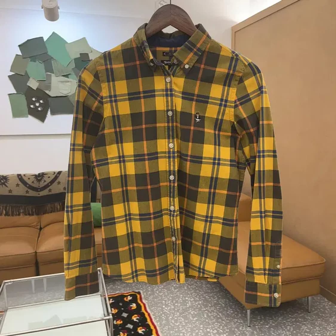 티니위니 키치 슬림핏 플란넬 체크 셔츠 85 C07064 상품이미지3