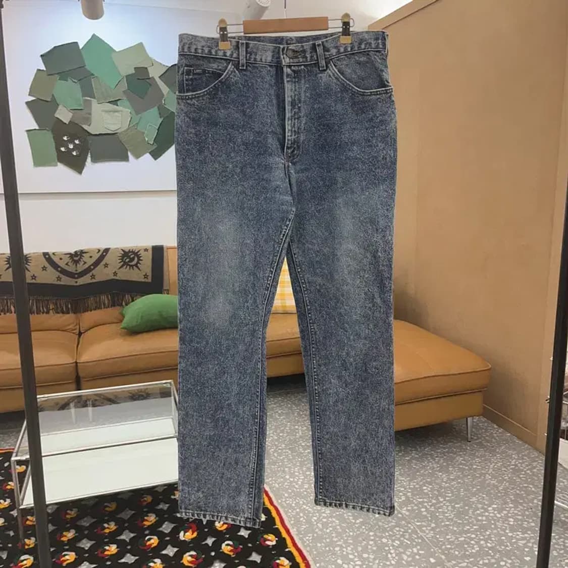 리 LEE 1889 빈티지 레트로 워싱 데님 팬츠 31인치 C07072 상품이미지3