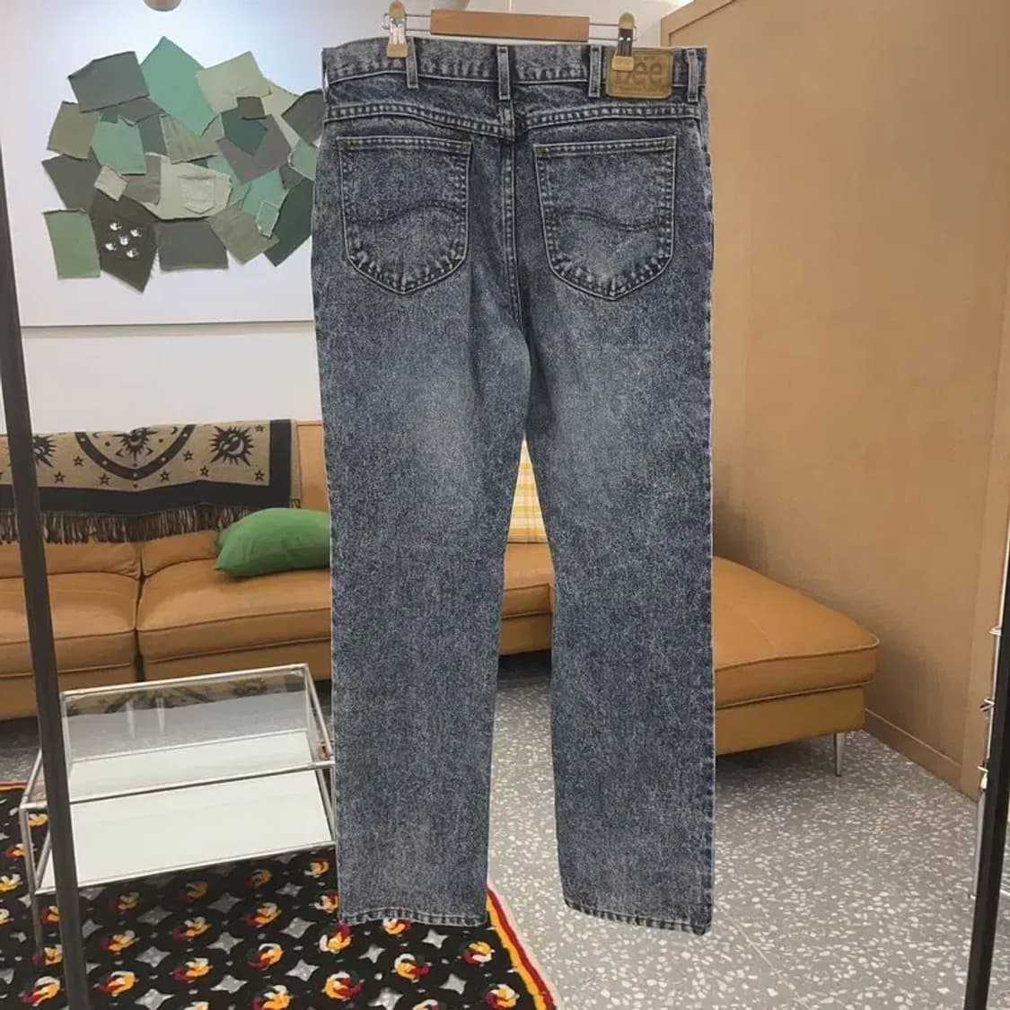 리 LEE 1889 빈티지 레트로 워싱 데님 팬츠 31인치 C07072 상품이미지4