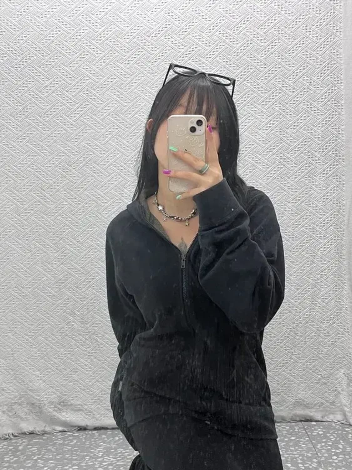 스투시 올드스쿨 베이직 모던 폭닥 후리스 집업 L C07066 상품이미지2