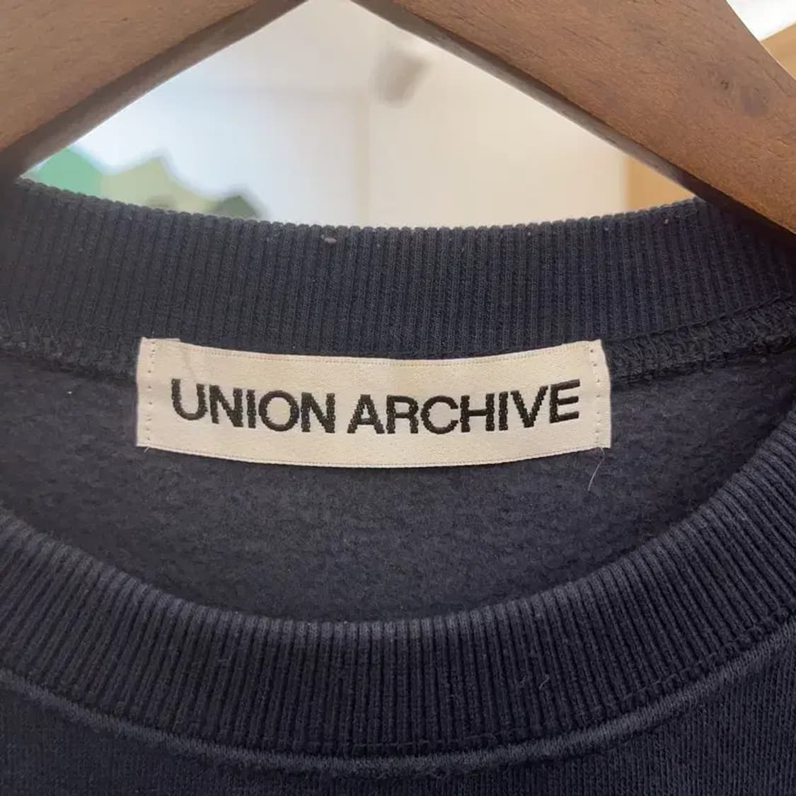 유니온 아카이브 올드스쿨 빈티지 레터링 맨투맨 M C07085 상품이미지5