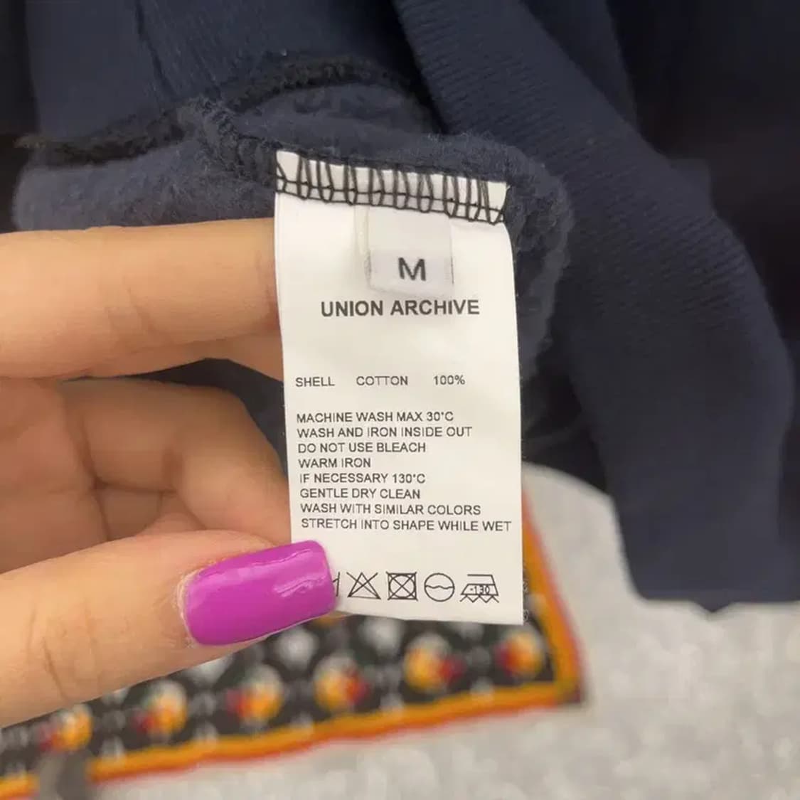 유니온 아카이브 올드스쿨 빈티지 레터링 맨투맨 M C07085 상품이미지6