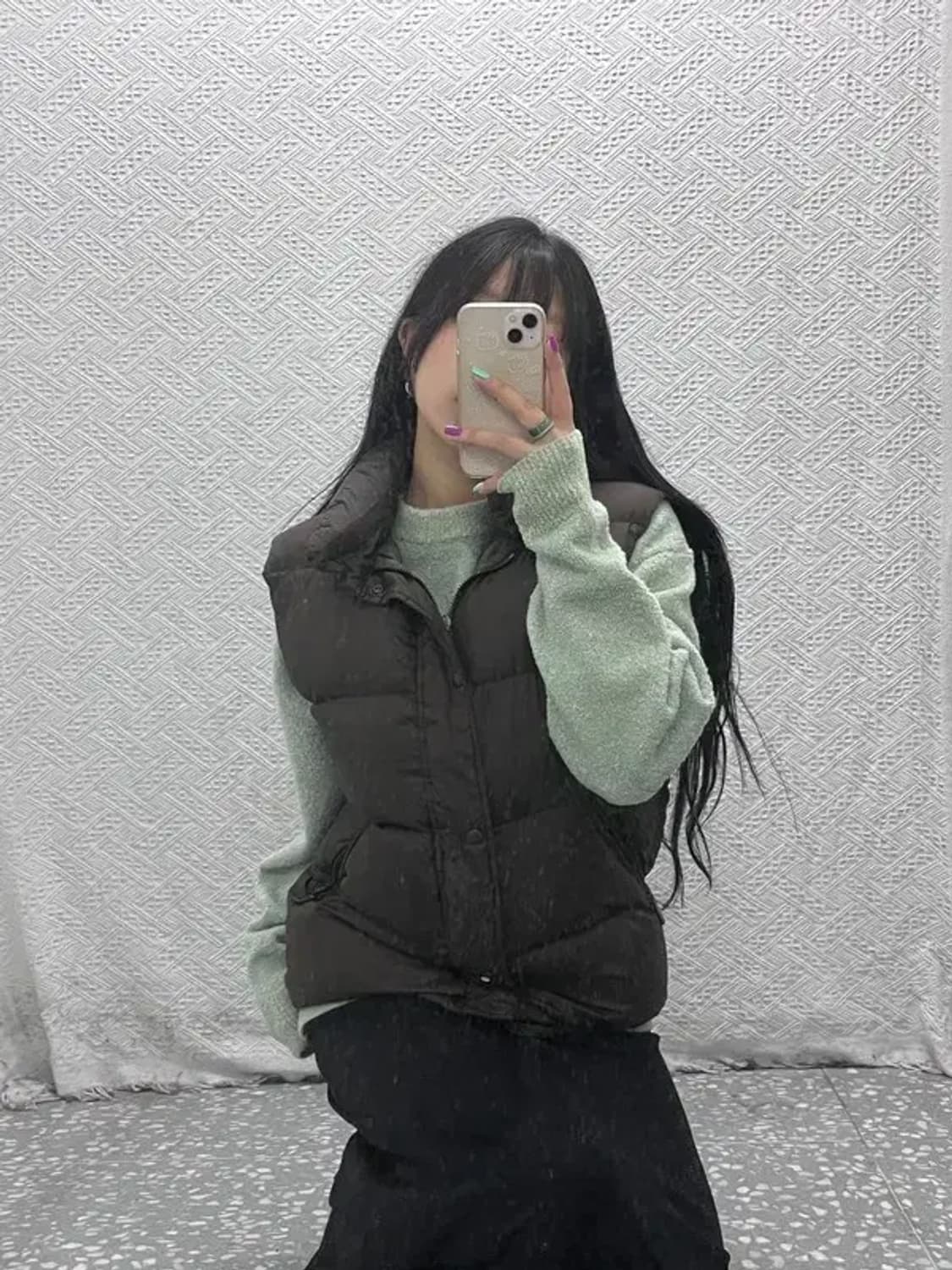 폴로 랄프로렌 빈티지 다운 패딩 조끼 M C07100 상품이미지1