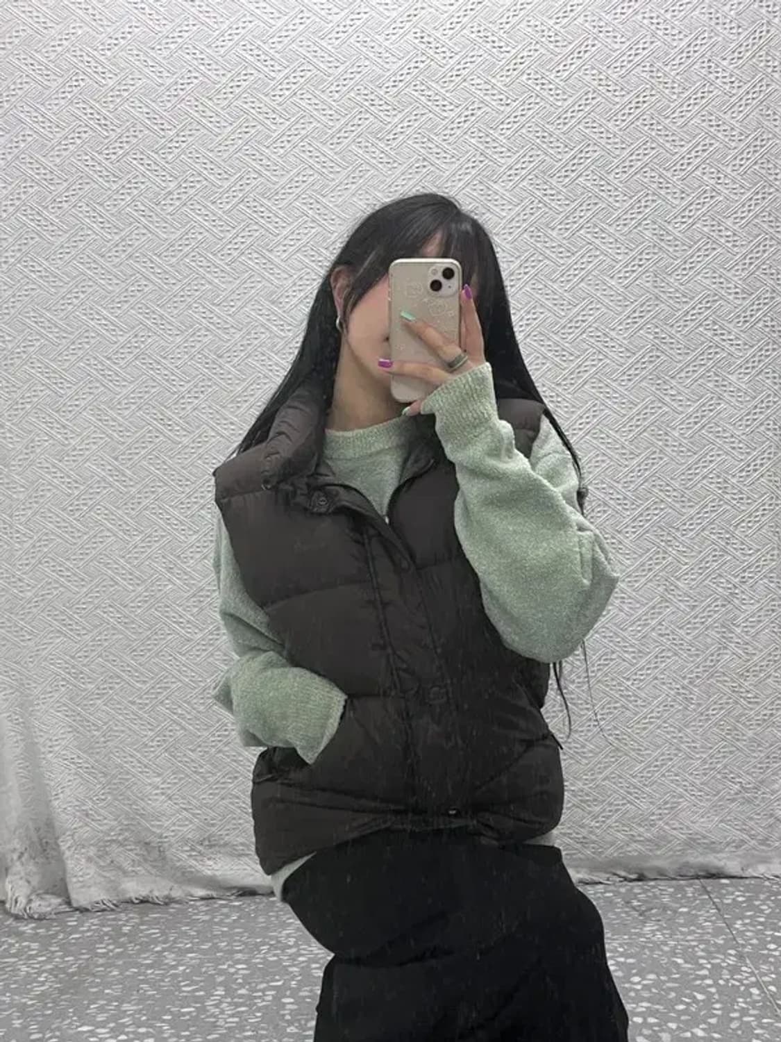 폴로 랄프로렌 빈티지 다운 패딩 조끼 M C07100 상품이미지2