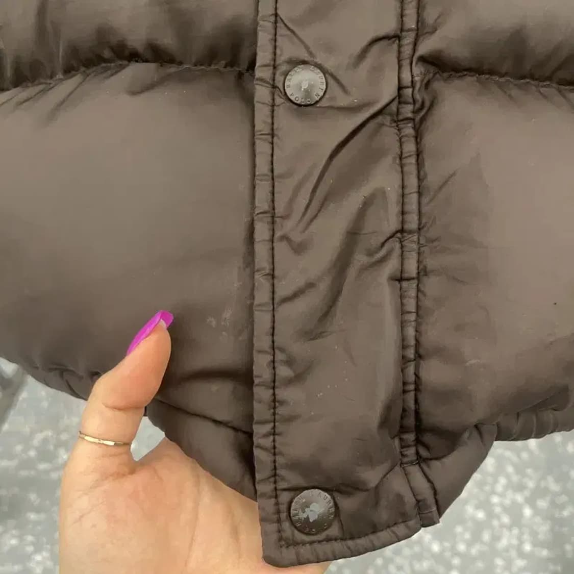 폴로 랄프로렌 빈티지 다운 패딩 조끼 M C07100 상품이미지8