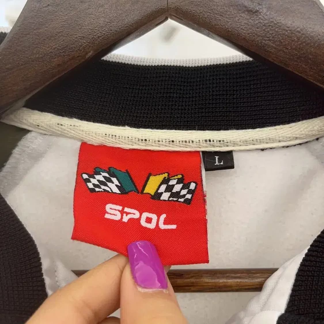 럭키스트라이크 혼다 올드스쿨 레이싱 바이크 져지 집업 L C07081 상품이미지5