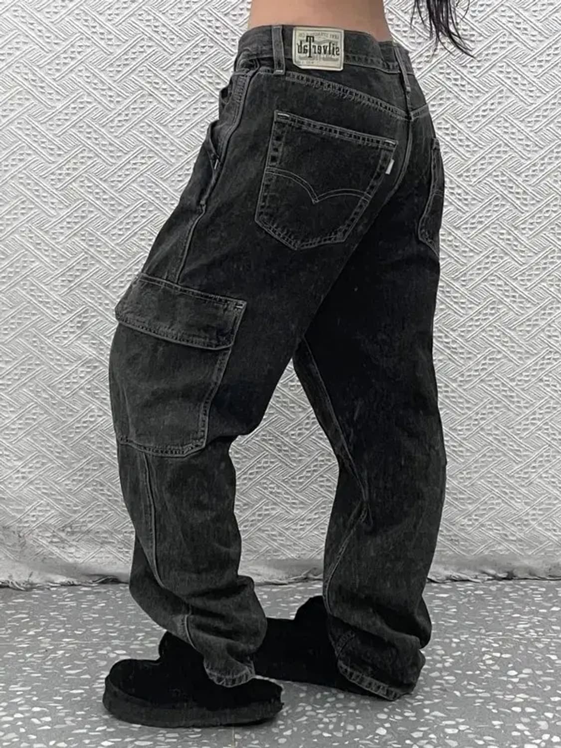 리바이스 실버탭 스트릿 힙합 카고 데님팬츠 32인치 C07105 상품이미지1