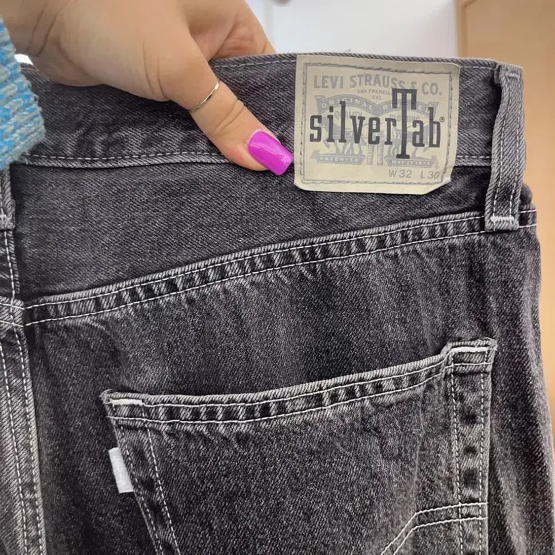 리바이스 실버탭 스트릿 힙합 카고 데님팬츠 32인치 C07105 상품이미지5