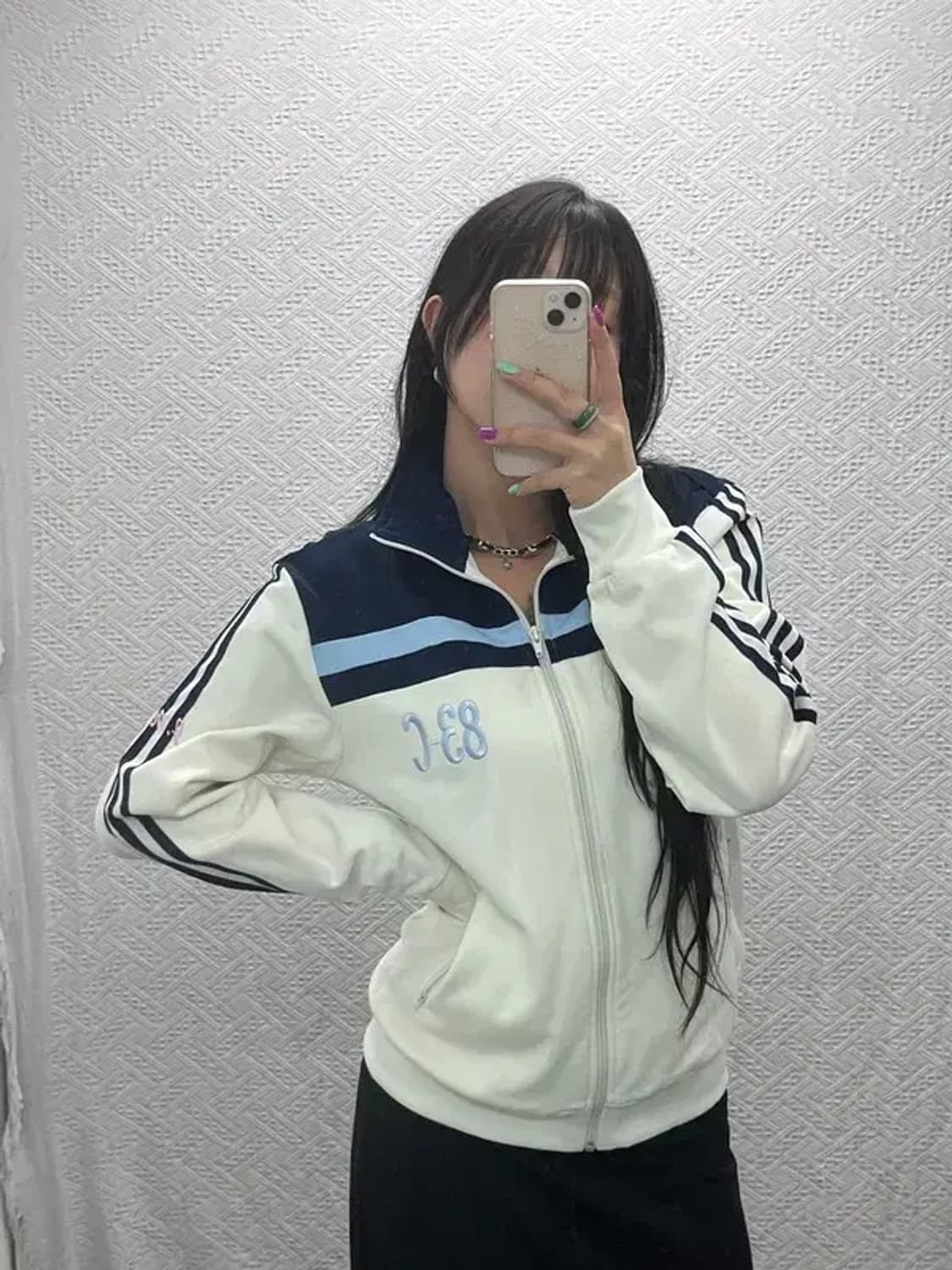 아디다스 베켄바우어 파스텔 블루 배색 져지 집업 100 C07082 상품이미지1