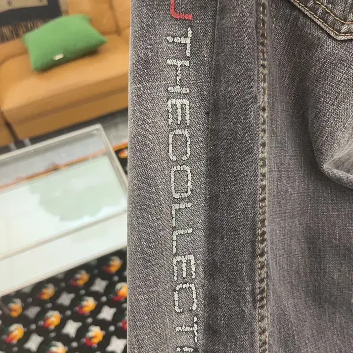 푸부 FUBU 올드스쿨 빈티지 버튼포켓 데님팬츠 31인치 C07106 상품이미지8