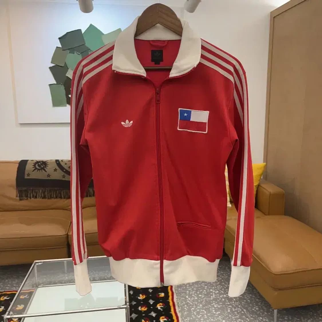 아디다스 칠레 유니폼 트랙탑 져지 집업 M C07083 상품이미지3