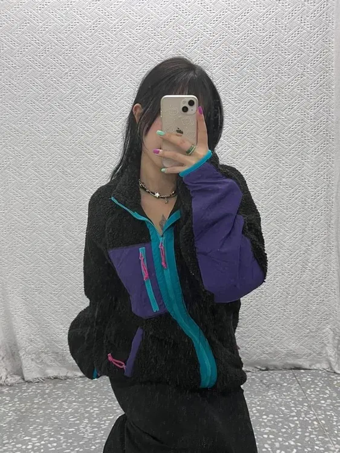 뉴에라 00's 레트로 멀티컬러 후리스 100 C07094 상품이미지1